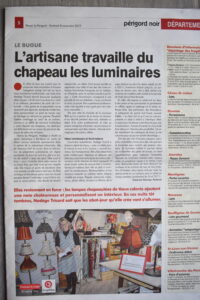 La presse papier parle de Maison Tricard : retour sur une reconnaissance qui dure 10 2019 11 Reussir le Perigord