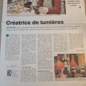 La presse papier parle de Maison Tricard : retour sur une reconnaissance qui dure 6 2023 04 Reussur le Perigod 1