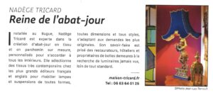 La presse papier parle de Maison Tricard : retour sur une reconnaissance qui dure 4 Article